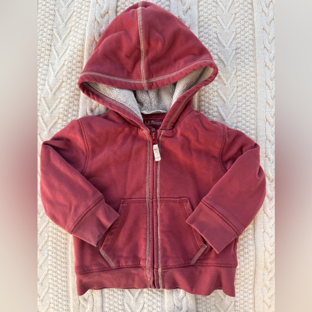 L.L.Bean Sherpa-lined Hoodie (2T)